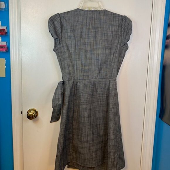 The limited Gray plaid wrapped skirt - Picture 8 of 8